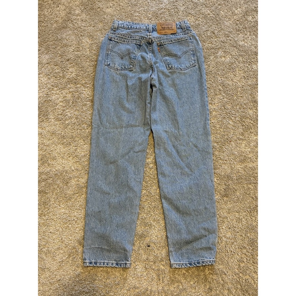 VTG Levi's 912‎ Jr.  Denim Jeans Womens 26x27.5 Orange Tab Slim Fit Tapered 1997